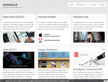 Tablet Screenshot of econverso.it